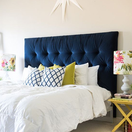Easy DIY headboard ideas
