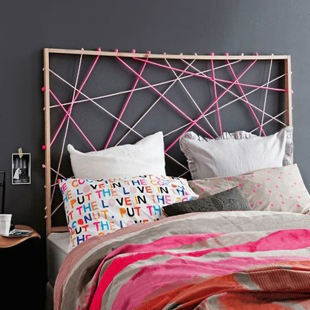 Easy DIY headboard ideas