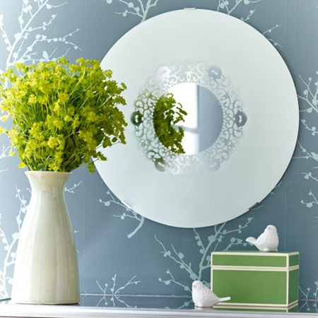 Quick Project: Lace Mirror