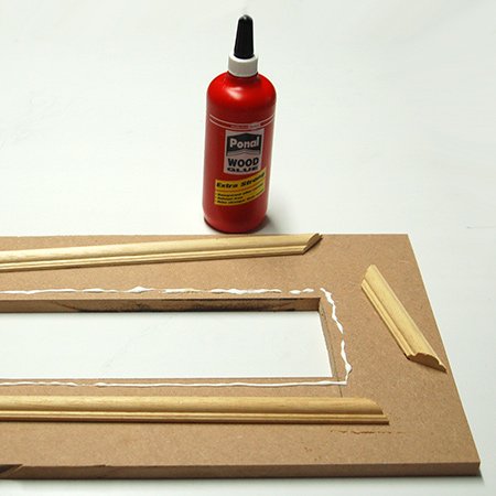 DIY Letterbox Picture or Mirror Frame