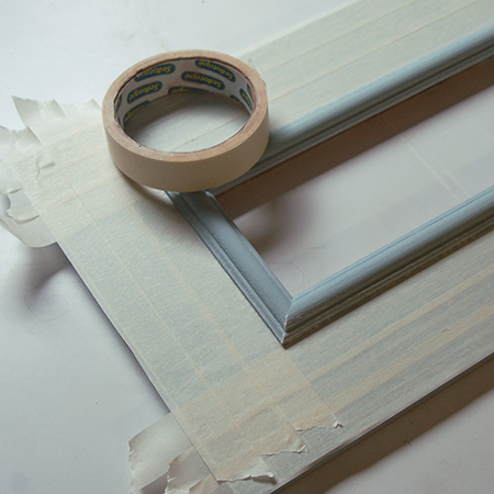 DIY Letterbox Picture or Mirror Frame