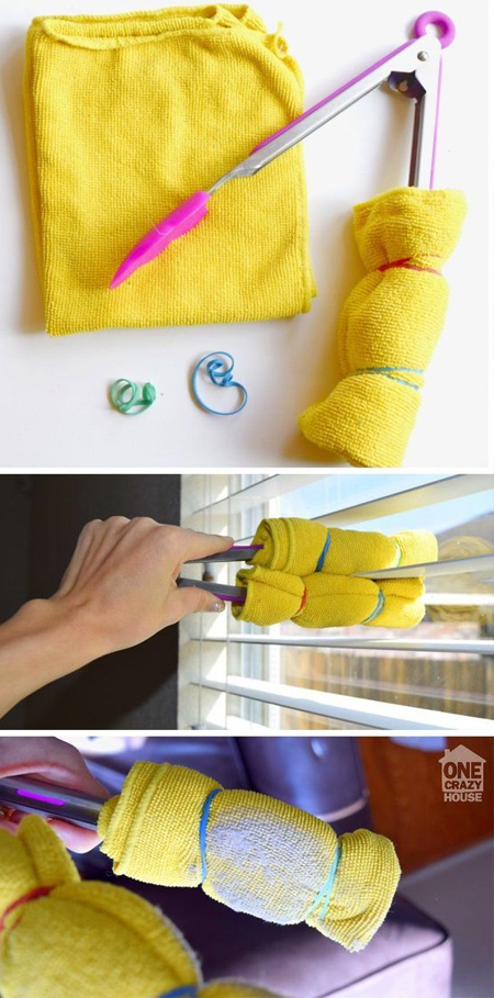 Cleaning vertical blinds can be a mission, but there are a few tricks out there that you can use to keep your blinds dust free.