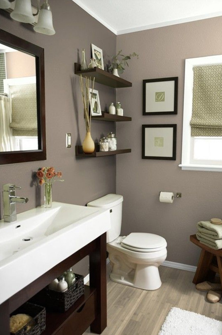 Easy ways to add style to a bathroom