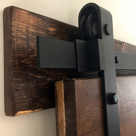 HOME-DZINE - DIY Projects - The sliding door hardware is available from www.barndoor.co.za and is available to buy online for DIY installation.