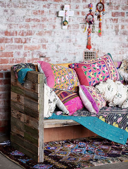 HOME-DZINE | Spring Home - Spring is the perfect time to add a splash of colour to the home, and cushions are an affordable way to do just that. Cushions wrapped in breezy printed or plain fabrics in colourful hues will give any home a fresh new look. For inspiration, take a look at the explosion of colour that is happening in the garden, with bulbs and spring blossoms showing off their beautiful hues.