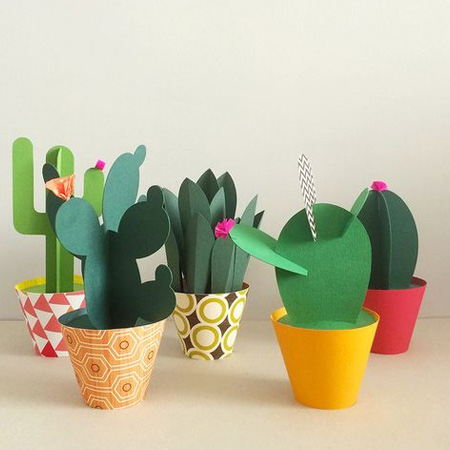 Prickly cactus crafts