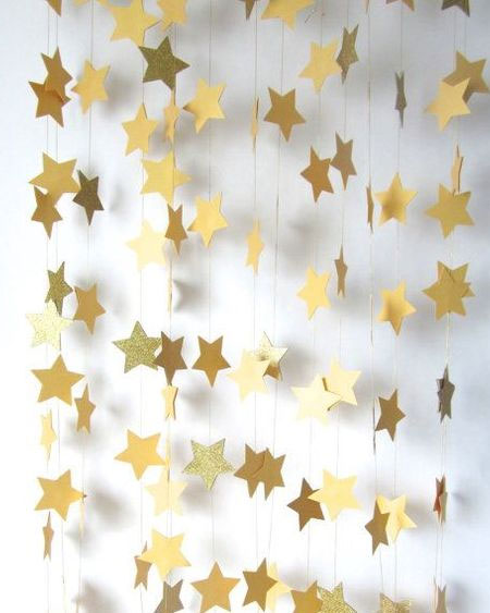 HOME-DZINE | Party Decor - Hobby and craft shops supply a variety of punches that cut out different shapes, from circles to stars!