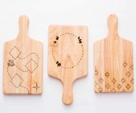 HOME-DZINE | Dremel Crafts - There are so many different designs that you can apply to a plain pine board to make it a fun accessory for parties and celebrations.