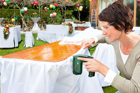 HOME-DZINE | Craft Projects - Use the Bosch Tacker for all your small upholstery or stapling projects.