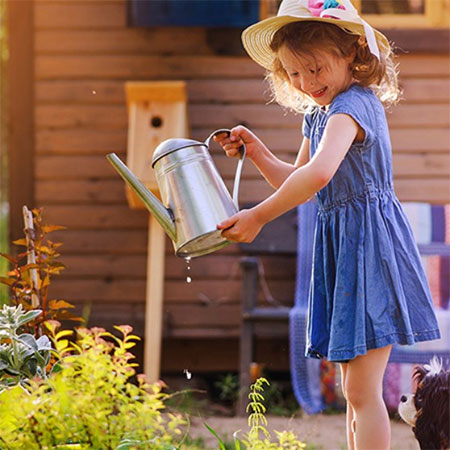 Life lessons for kids in the garden