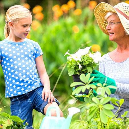 Life lessons for kids in the garden