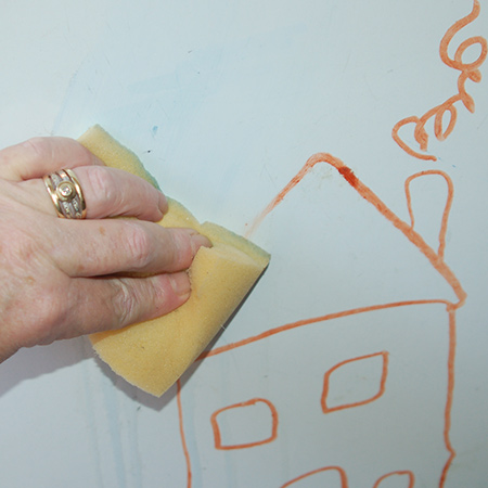Quick Tip: Remove crayon from walls