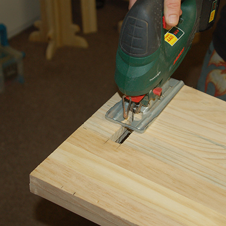DIY wooden  bookcase