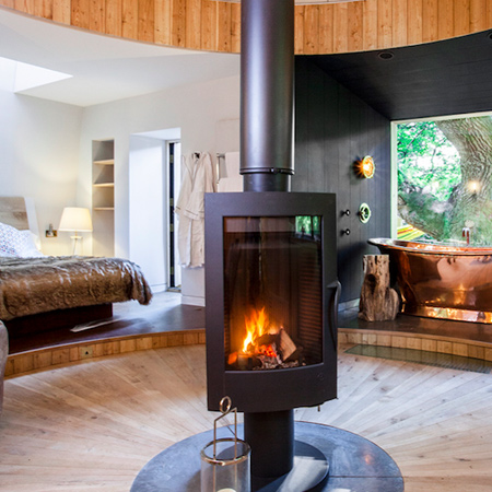 Luxury treehouse home