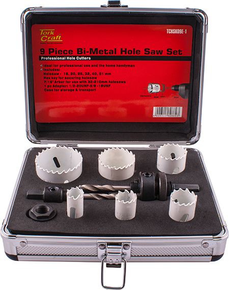 Tork Craft bi-metal hole saw