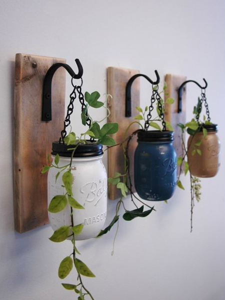 Crafty ideas for hanging plants