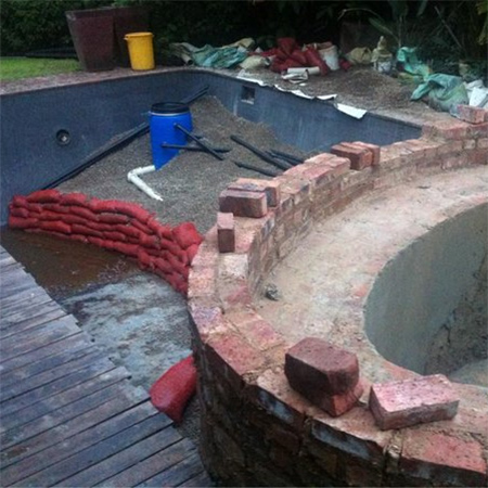 Wetland pool conversion