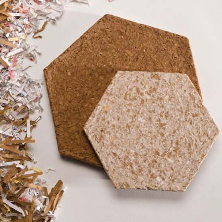 Recycled paper decor