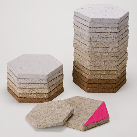 Recycled paper decor