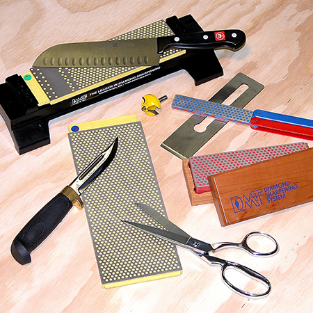 sharpen anything with DMT Sharpening Tools 