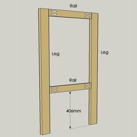 Creative Easel - frame