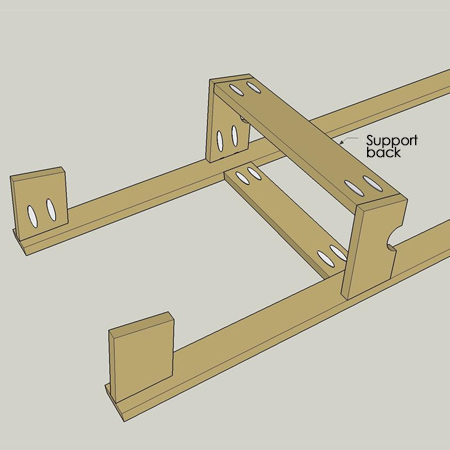 Creative Easel - feet