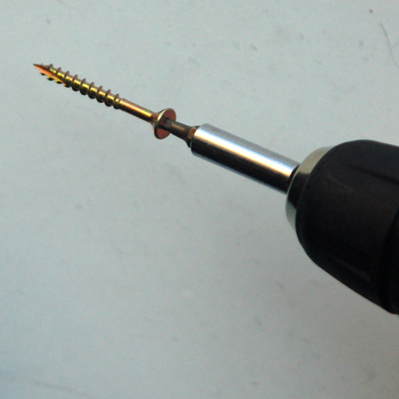 Robertson square-hole screws are becoming increasingly popular with woodworkers because the design allows the screw to be held easier - one-handed operation - when tackling DIY or woodworking projects.
