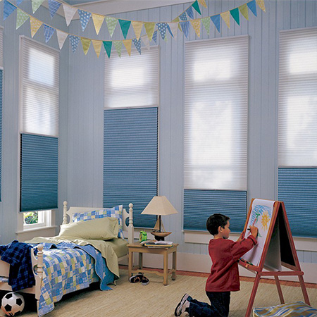 Installing Honeycomb Blinds is an easy way to have a child-friendly home that is trendy and up to date. Combine this with modern styling and low maintenance, and you have the perfect blinds for any room in the home. Choose from five different operating systems and five fabric options, in over 200 colours - all available at Finishing Touches. 