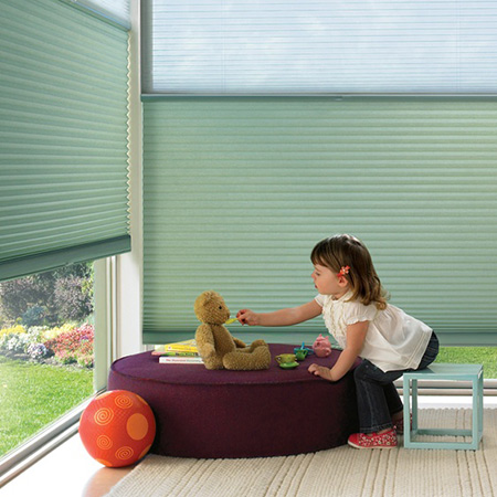Honeycomb Blinds - Great for Kids Rooms