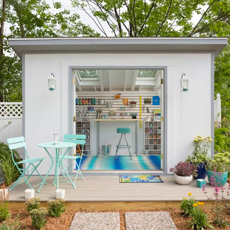 HOME DZINE Garden Ideas | Create the ultimate She Shed
