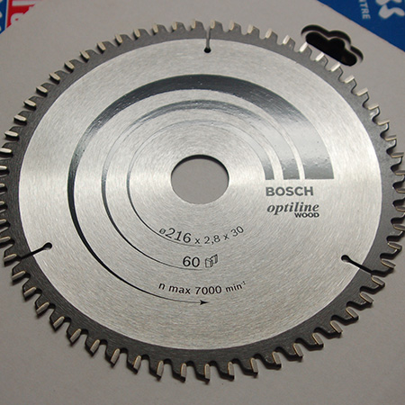 Factor in blade thickness