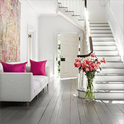Paint Wood Floors in White or Grey
