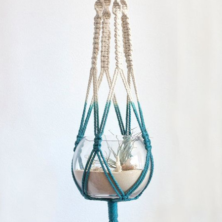 Make a Macramé Plant Hanger