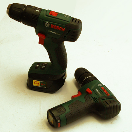 You can still buy the PSR 18 and PSR 1800, but rather consider investing in a PSB 10,8 or PSB 1800 Combi Drill that does it all in one. Compare prices at your nearest Builders Warehouse or tool stockist and you may be pleasantly surprised to find that you won't spend more.