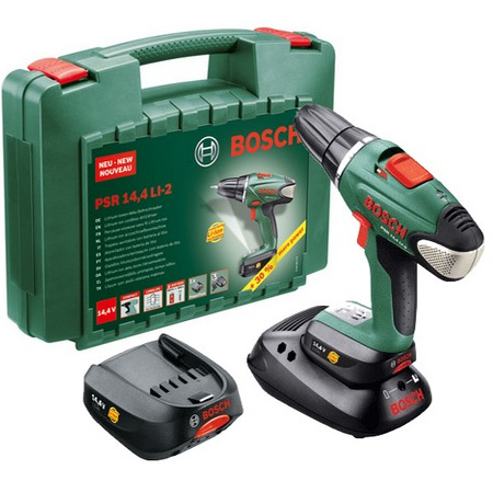 The PSR 14,4V and 18V range of drill / drivers carry on the lightweight, cordless style, but with far more power at your fingertips. While the shape remained almost the same, the battery was far lighter - making the tool even more comfortable to use.