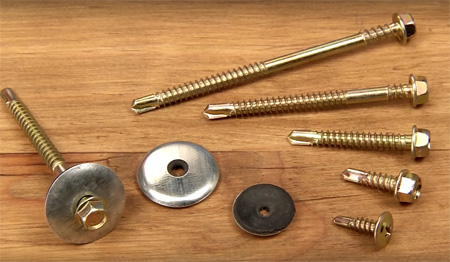 Self-drill Tek screws are far more economical than having to drill, tap and fasten individual screws. These screws drill the perfect pilot holes (in wood) - getting the job done quicker. Eureka Tek screws can easily complete a wide variety of woodworking and metalworking jobs. All you need is a drill ad the Eureka 8mm nut-setter for speedy and professional installation.