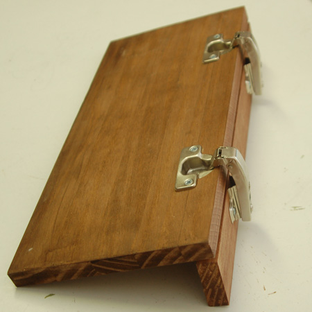 HOME-DZINE | DIY pine bread bin or bread box with Eureka 90-degree blind corner concealed hinges