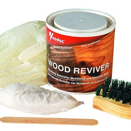 Maintain timber garage door