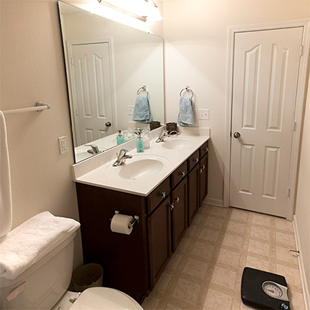 Budget bathroom makeover
