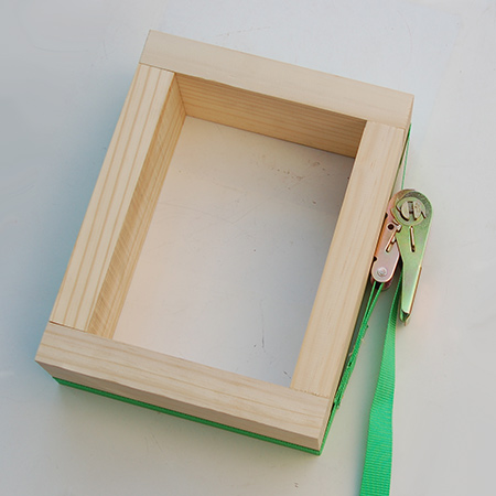Once joined you can use as a strap clamp that can be tightened to hold together glued sections.