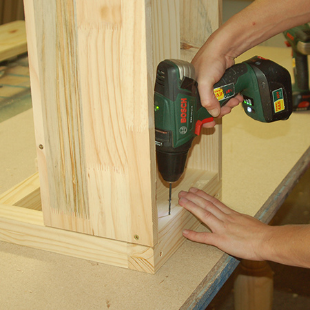 Bathroom storage bench