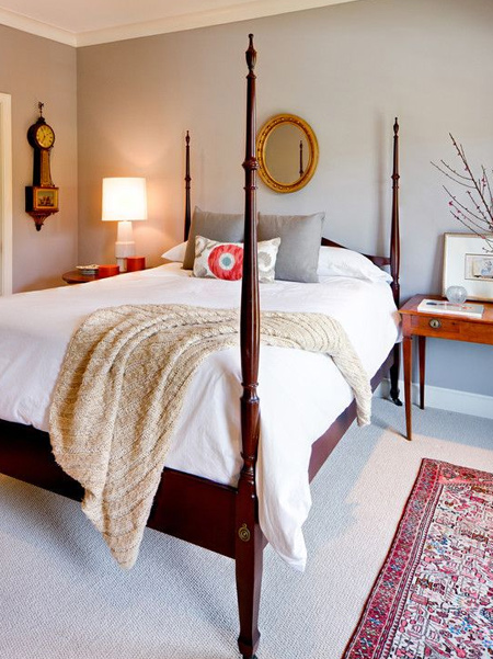 What is a poster bed: Poster beds have four vertical post at each corner of the bed and can be a variety of heights and designs. Some reach almost to the ceiling, while others may stay low and only rise a foot above your bed. Typically the posters are ornate in nature and can be made from a variety of materials, such as wood, iron or brass.
