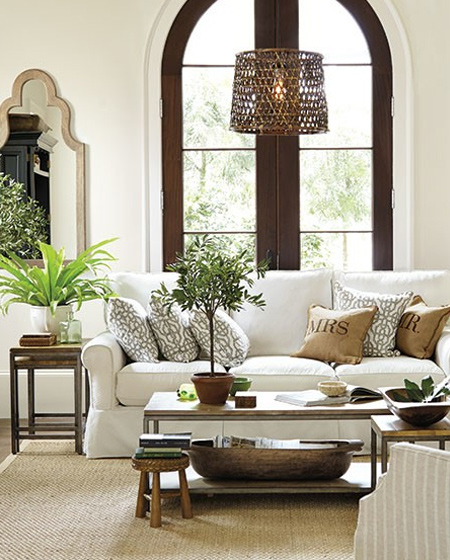 Wood adds texture and warmth