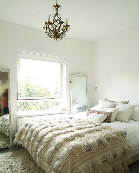 Make your own Moroccan wedding blanket with sequin and trim.