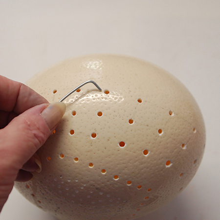 Easter Lace Eggs - with Ostrich Eggs!