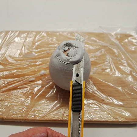 Air-dry Clay Bud Vases