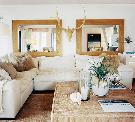 Wood adds texture and warmth