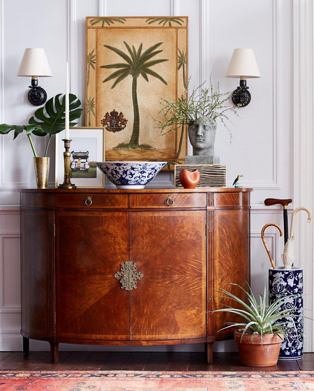 Wood adds texture and warmth