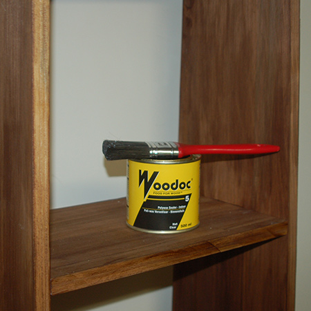 DIY wooden  bookcase