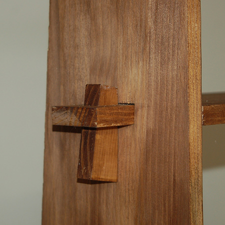 DIY wooden  bookcase